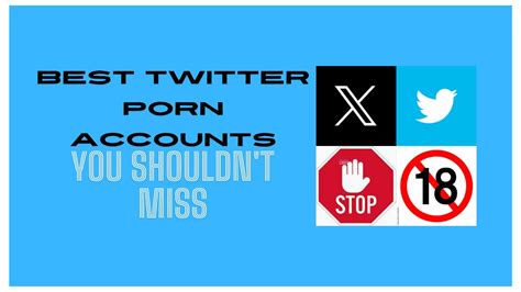 twitter best porn|15 Twitter Porn Accounts You Need to Follow Now (2024)